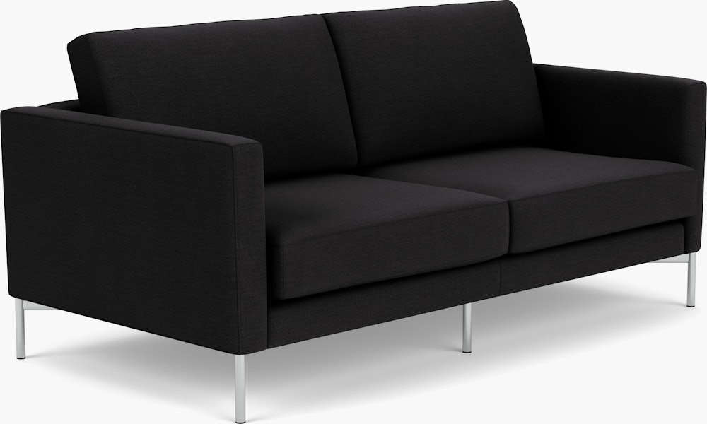 Divina Sofa - Settee,  Hourglass,  Caviar
