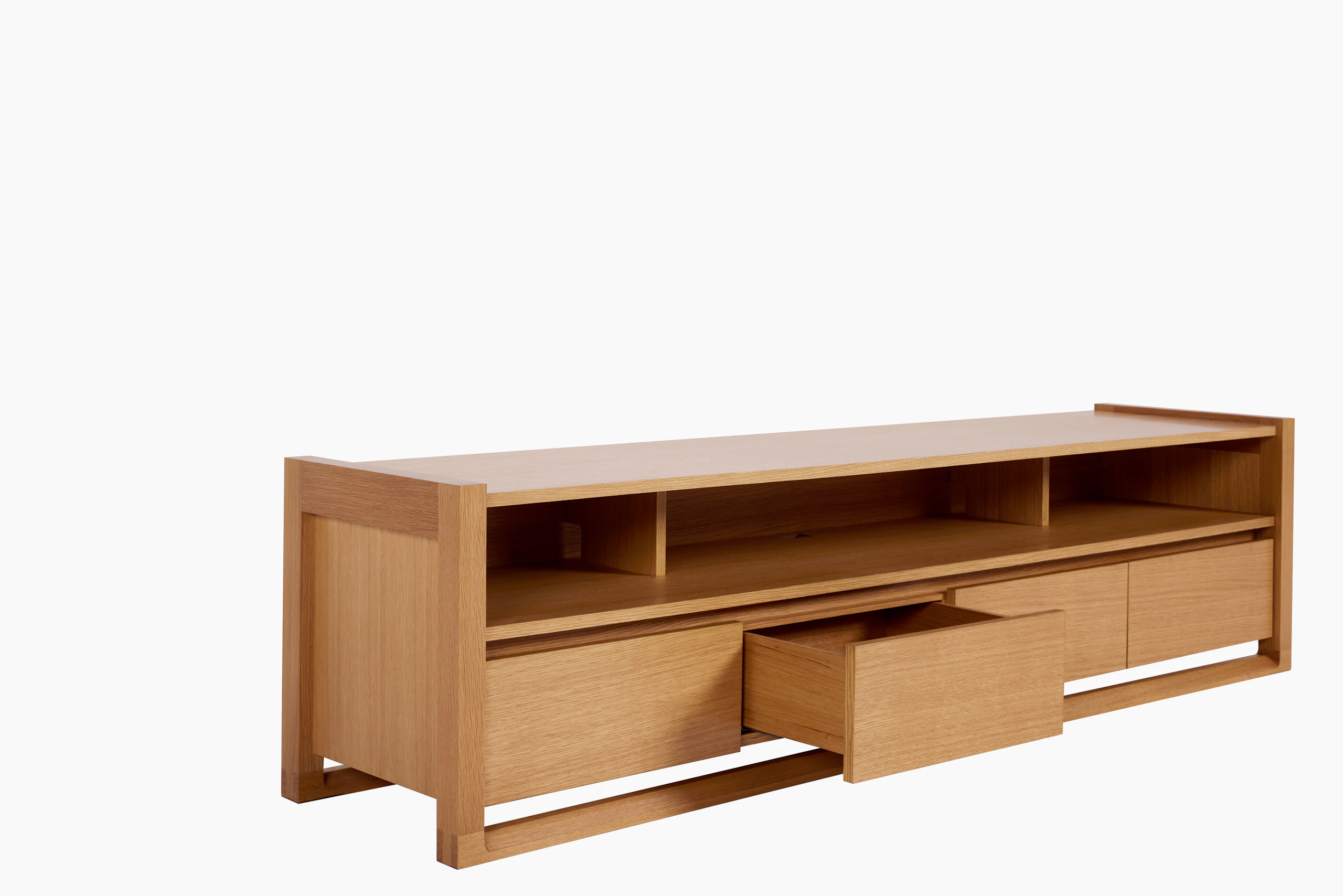 Matera Media Unit, oak, 80 in
