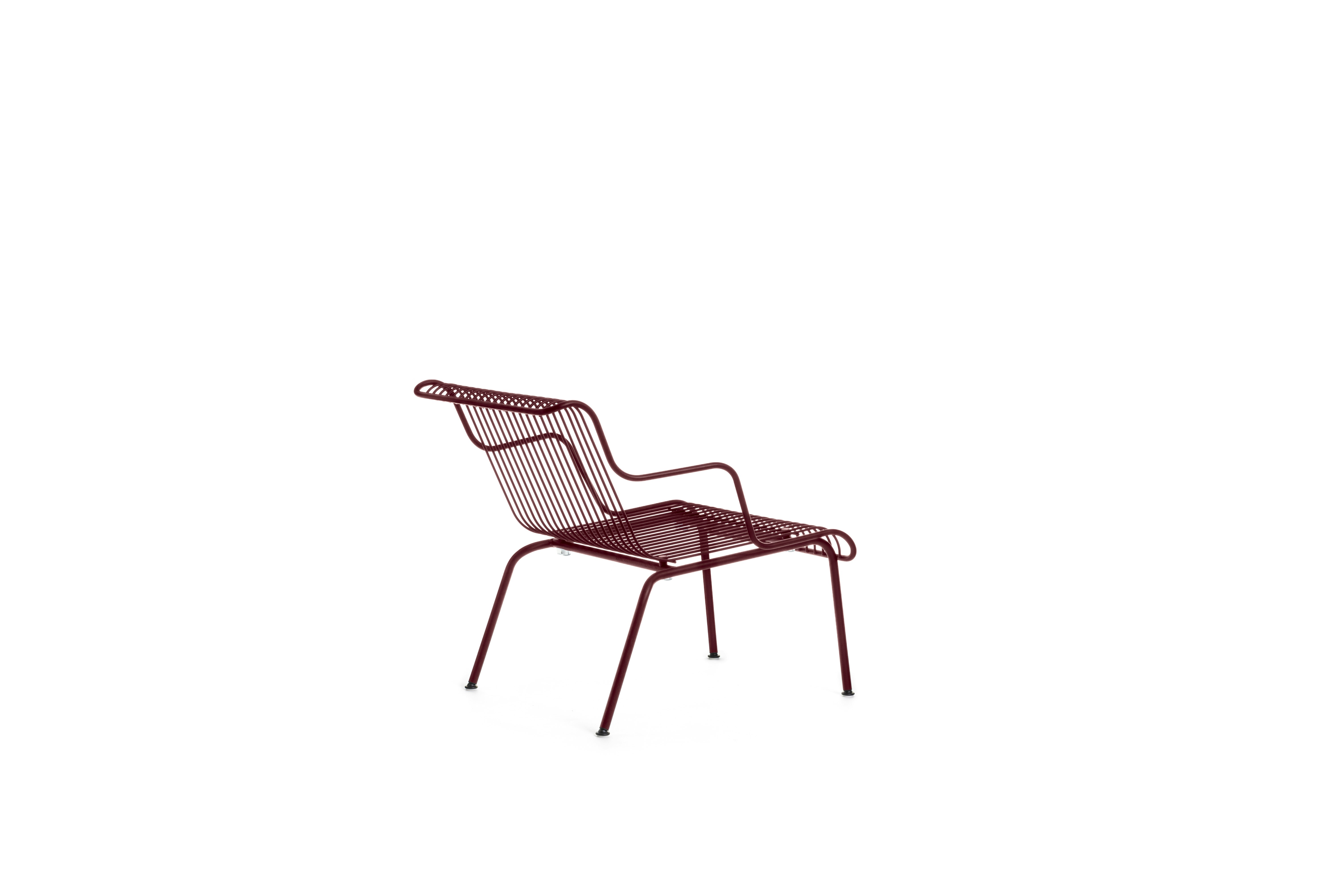 South Outdoor Lounge Armchair - Bordeaux