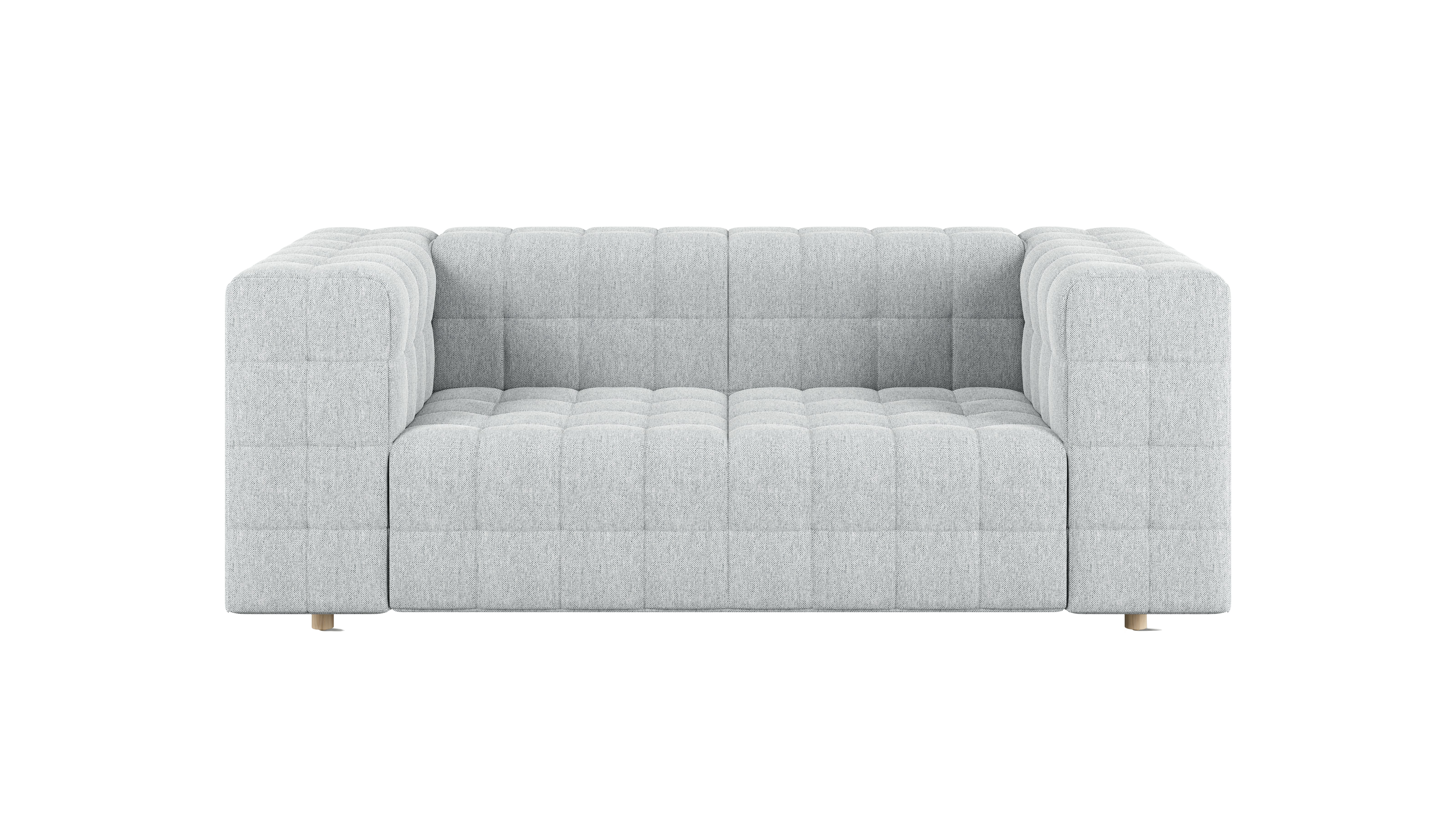Rapport Sofa 2 Seater in Mode Intaglio with Ash Legs