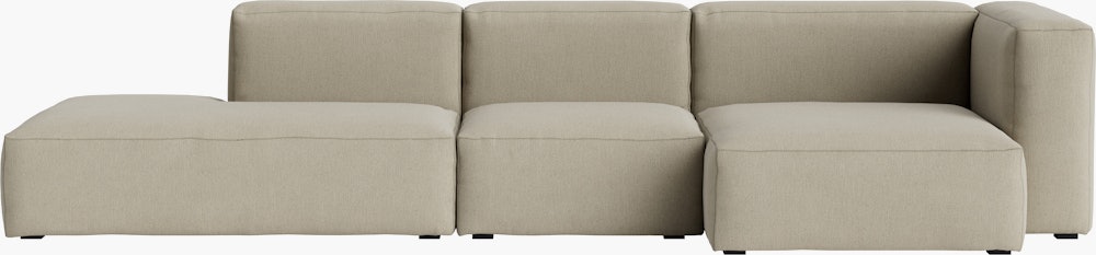 Mags One-Arm Sectional Wide - Right, Pecora, Cream
