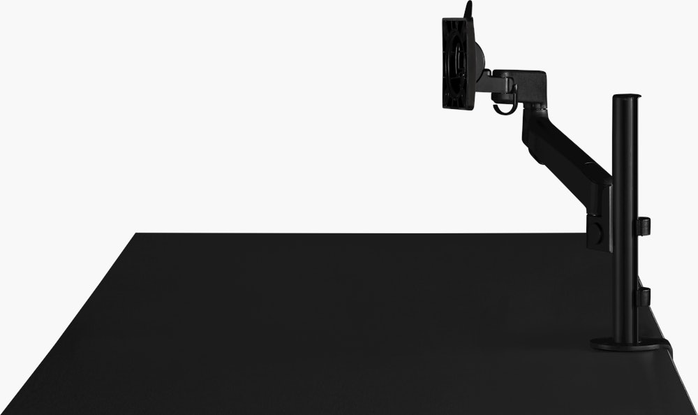 Lima Monitor Arm - Single Arm, Black