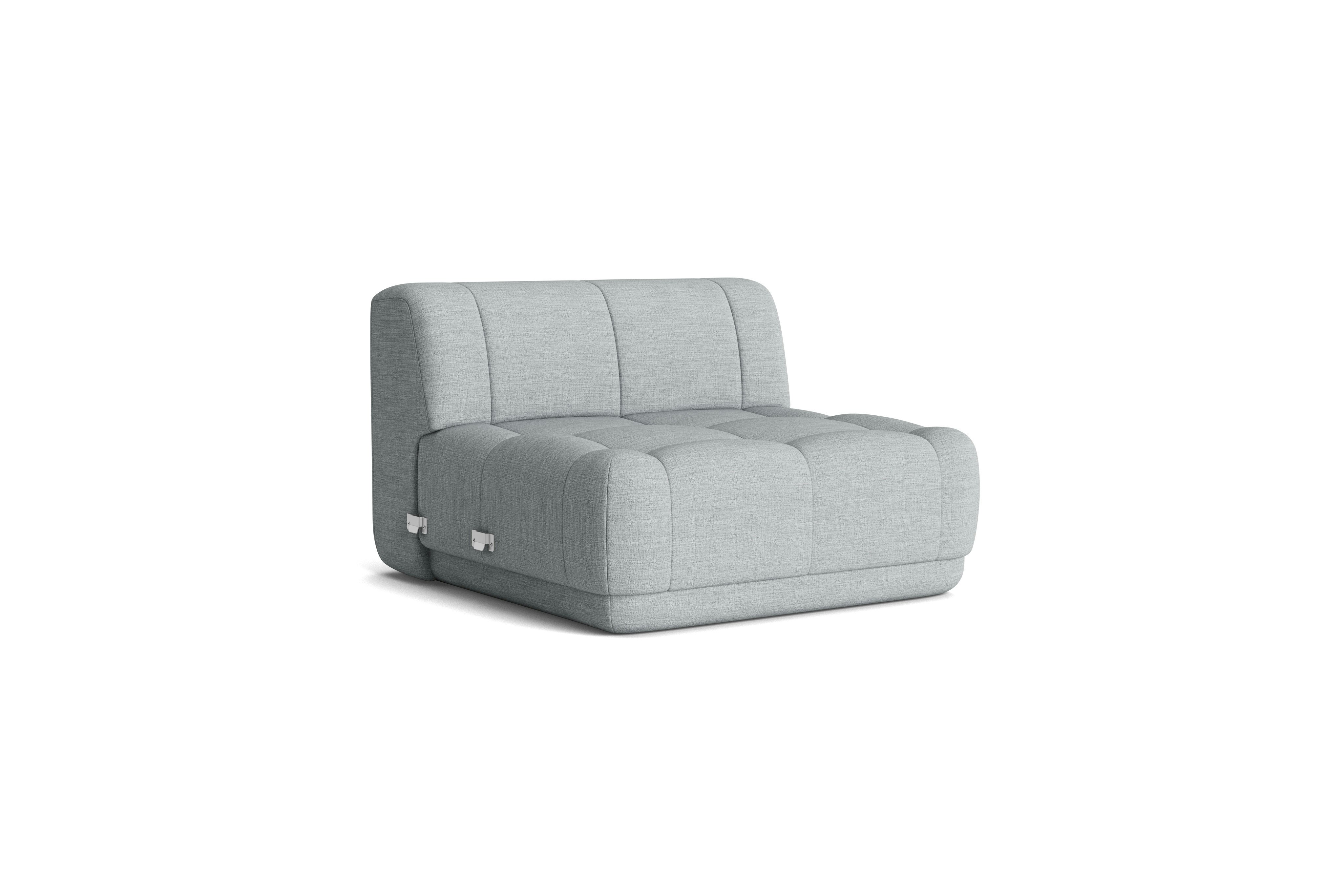 Quilton Narrow Middle Module, in Remix 123, viewed from an angle