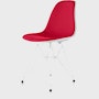 Eames Upholstered Molded Plastic Side Chair