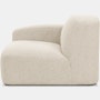 Muse Outdoor One Arm Single Seat - Left Arm Facing, Collaroy Static