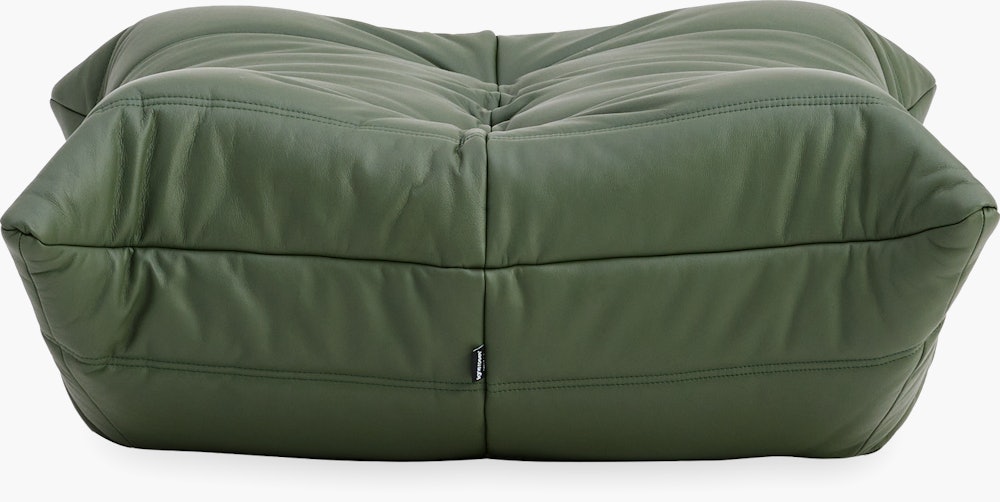 TOGO Ottoman - Opera Leather,  olive
