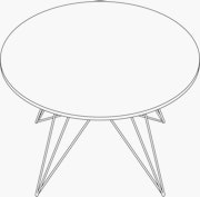 Round - Wood