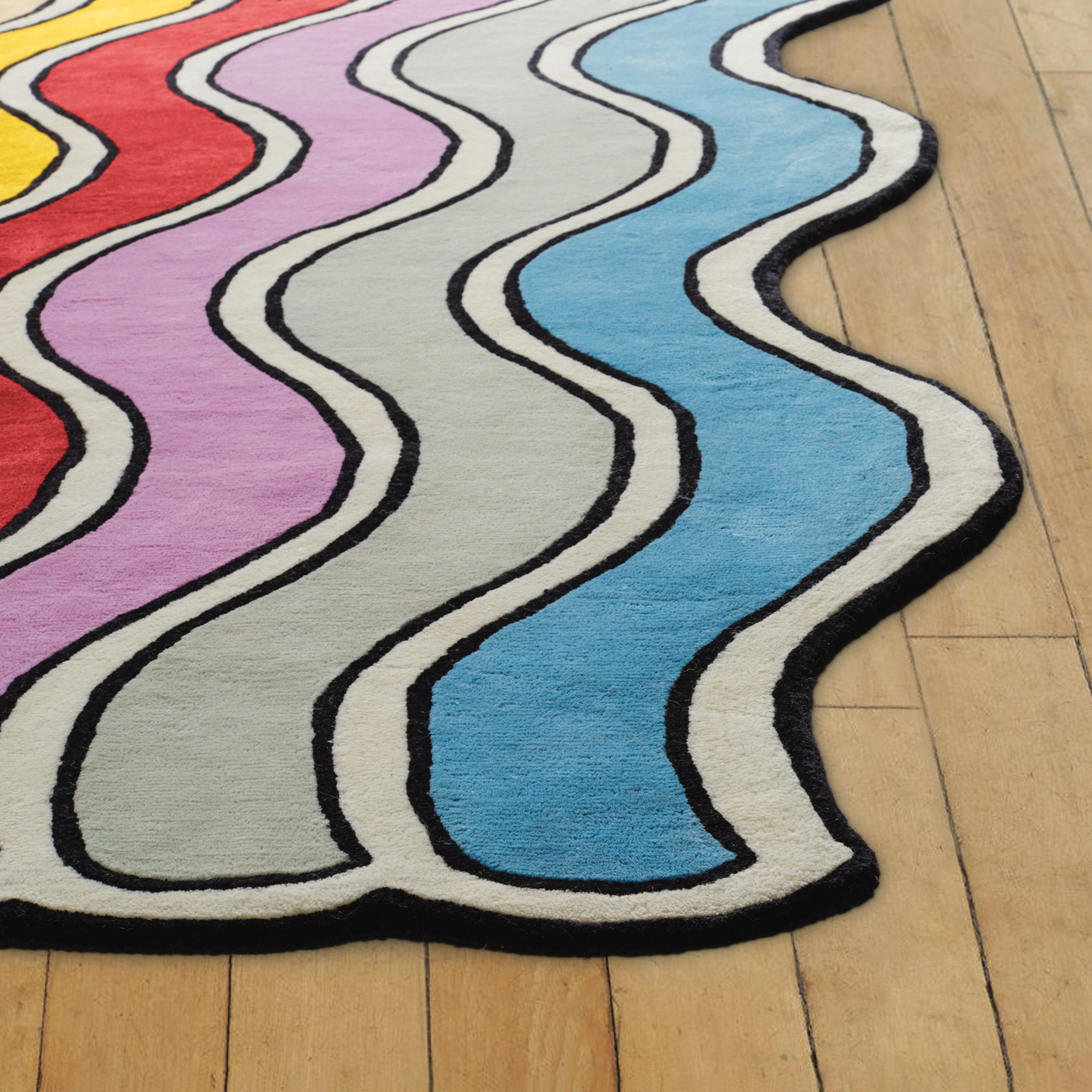 Wavy Rug - 8 x 10