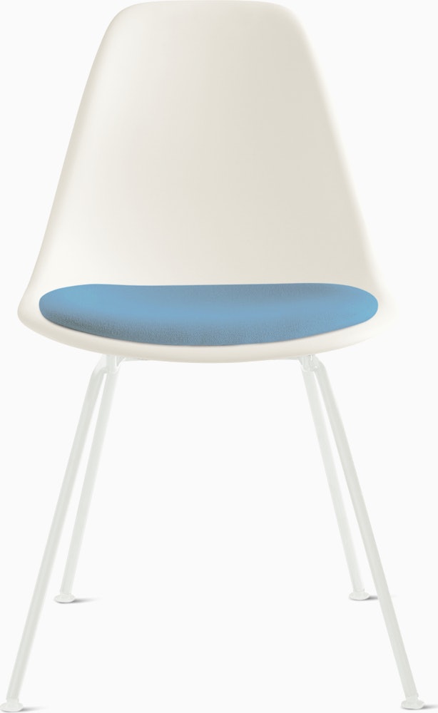 Eames Recycled Plastic Side Chair with Seat Pad