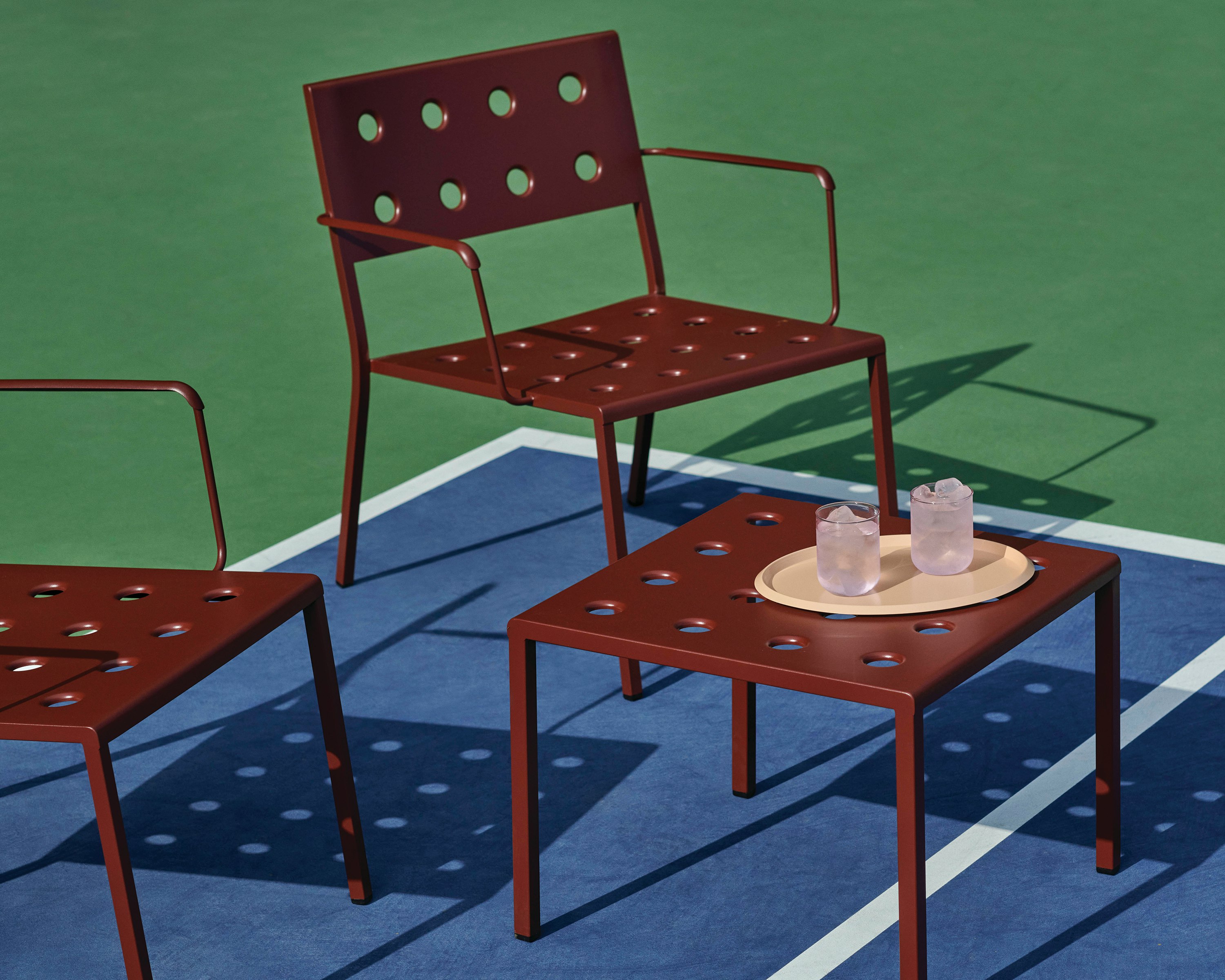 Balcony Lounge Armchair and Coffee Table