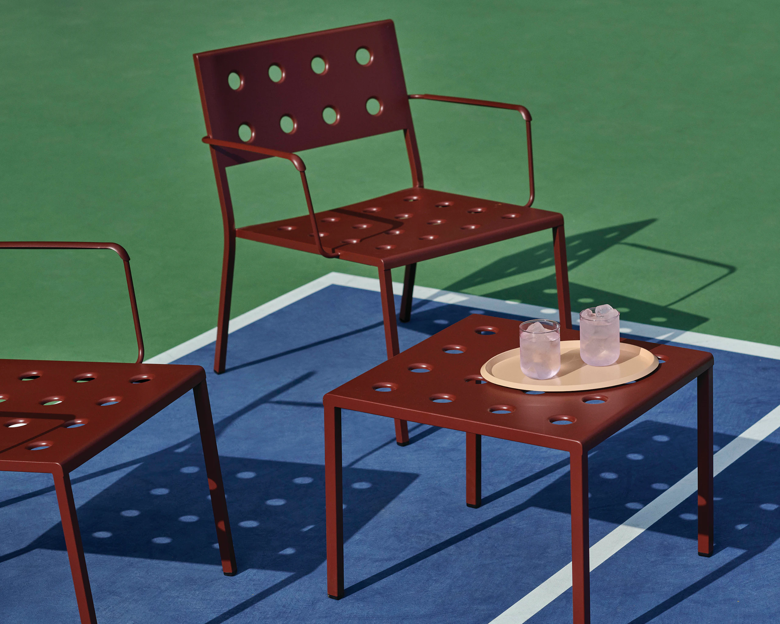 Balcony Lounge Armchair and Coffee Table