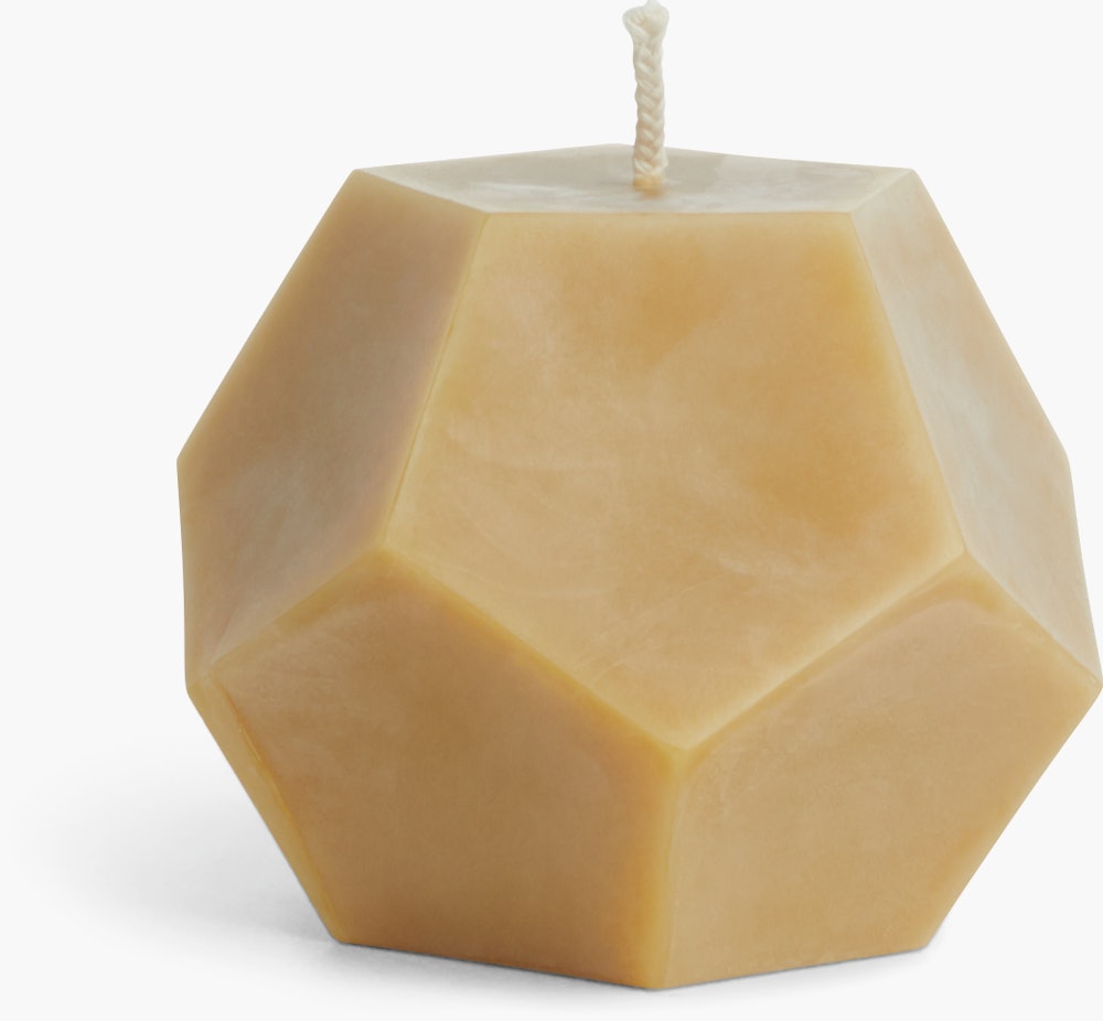 Dodecahedrons Candle