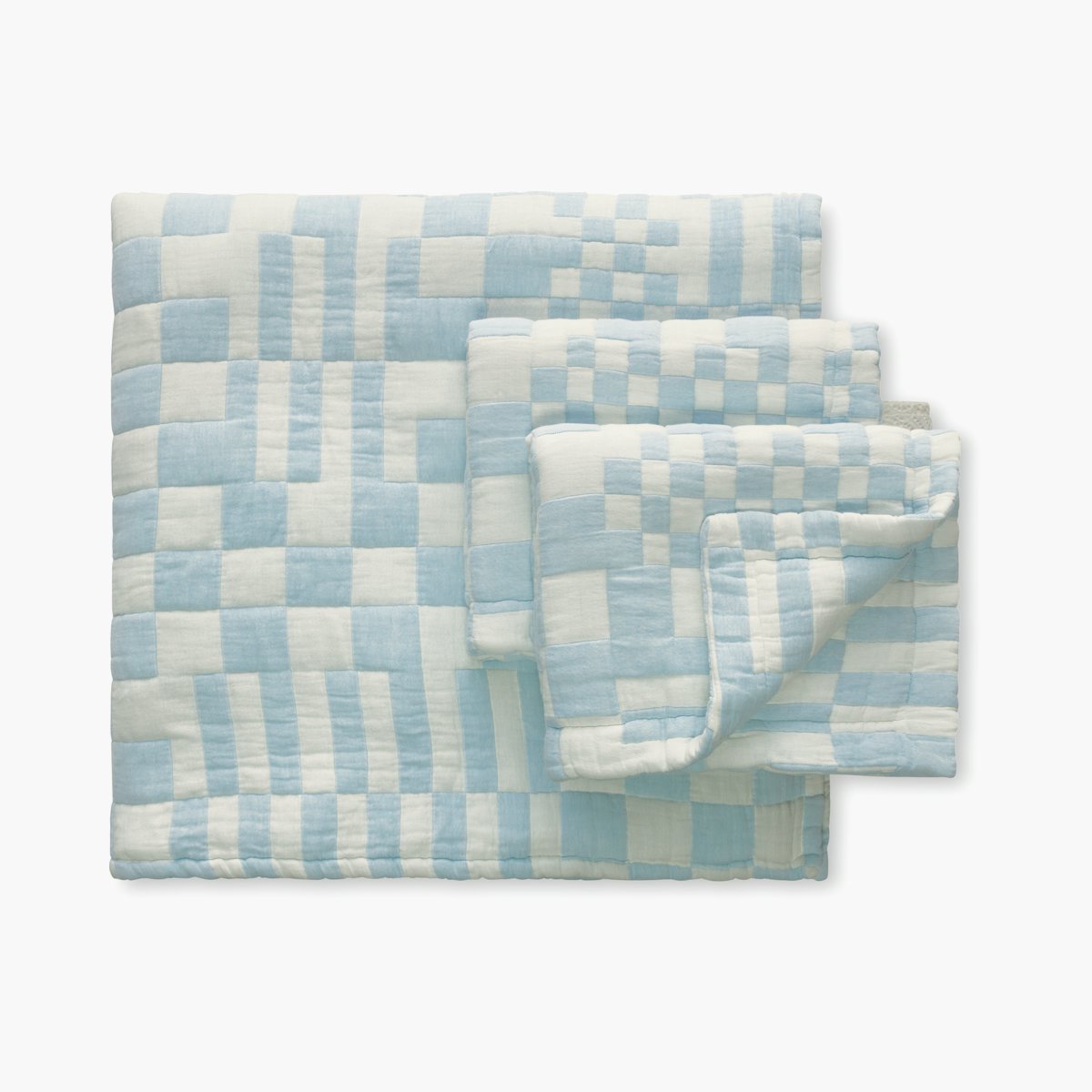 Dusen Dusen Check Bedding Dusen Dusen Blue Check Bedding