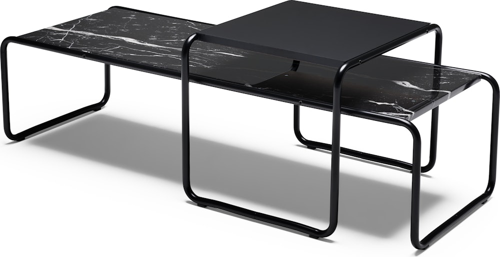 ★Marcel Breuer リプロダクト サイドテーブル Laccio 黒 Laccio Table, Small | Knoll