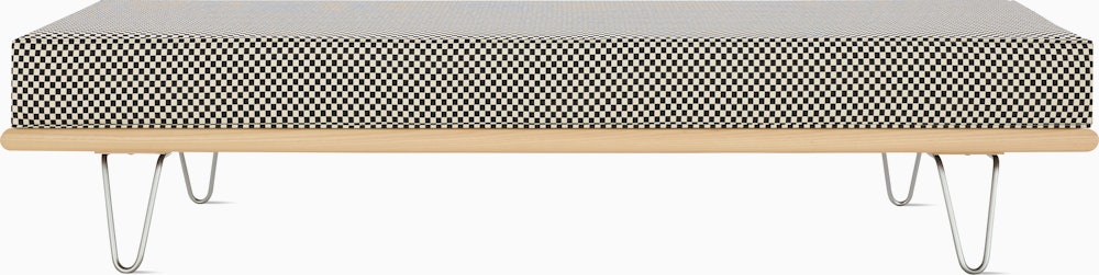 Nelson Daybed - Standard,  Ash,  Checker,  Black / White,  Hairpin