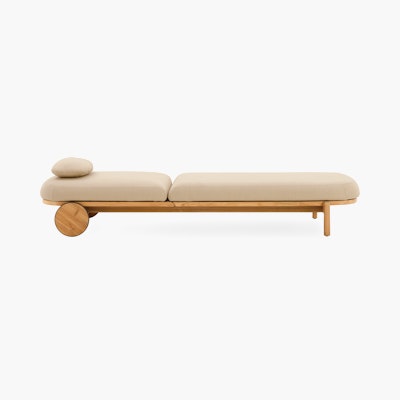 Modern outdoor chaise sale
