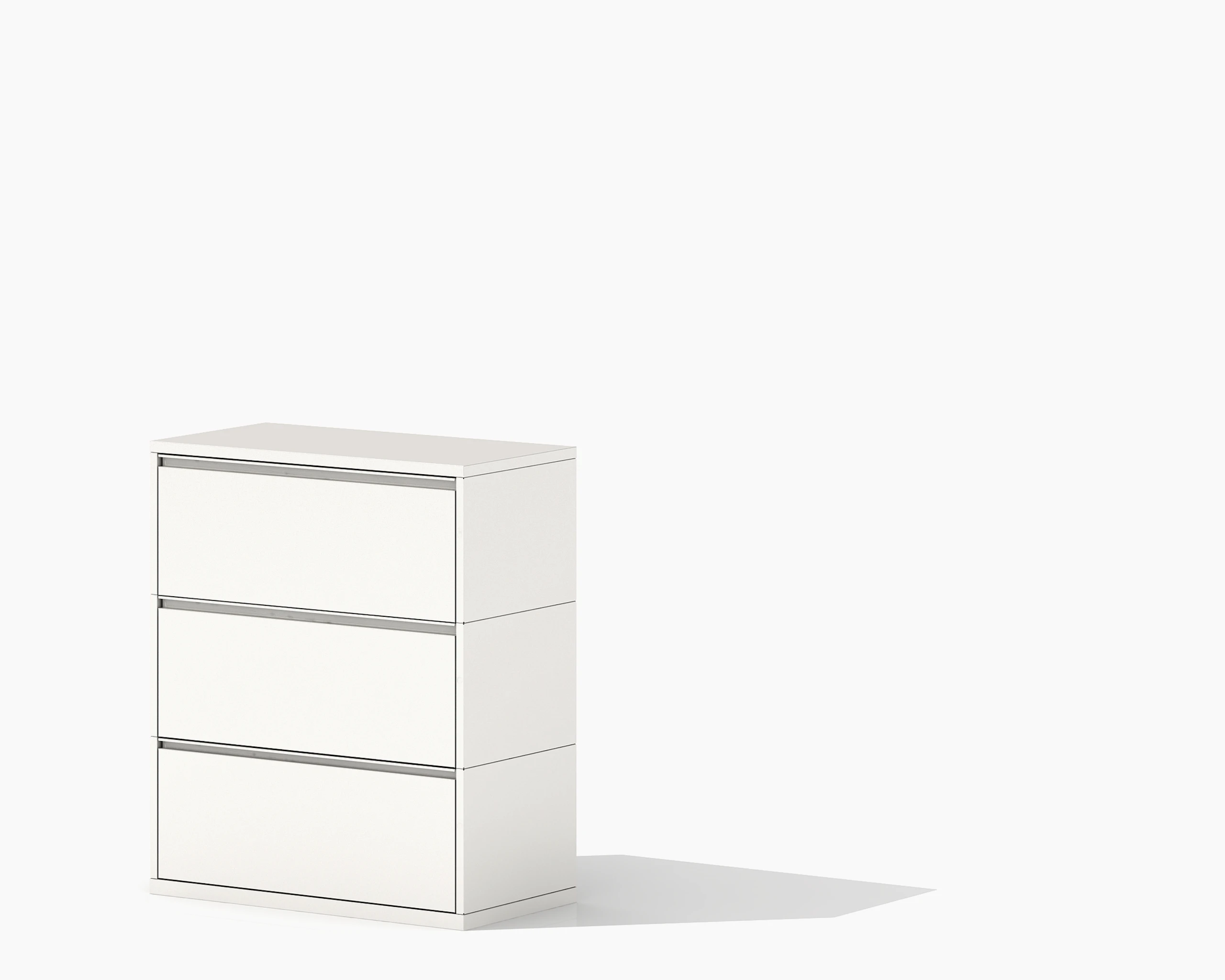 Meridian Lateral File, 3-High, Standard Pull