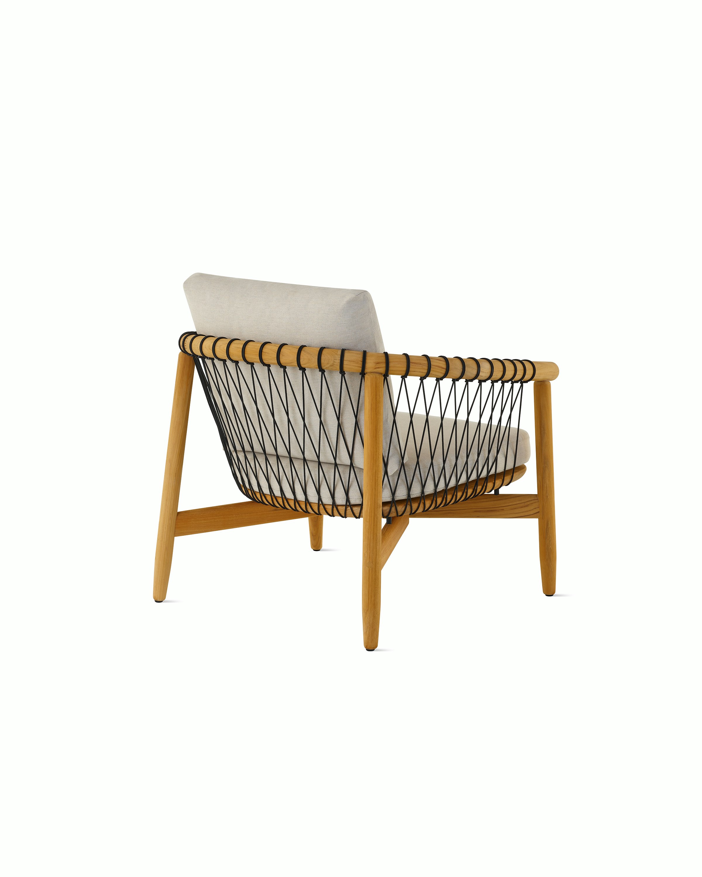 Crosshatch Outdoor Lounge Chair.