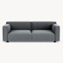 Barber Osgerby Sofa - Three Seater, Hourglass, Iron, Jet Black