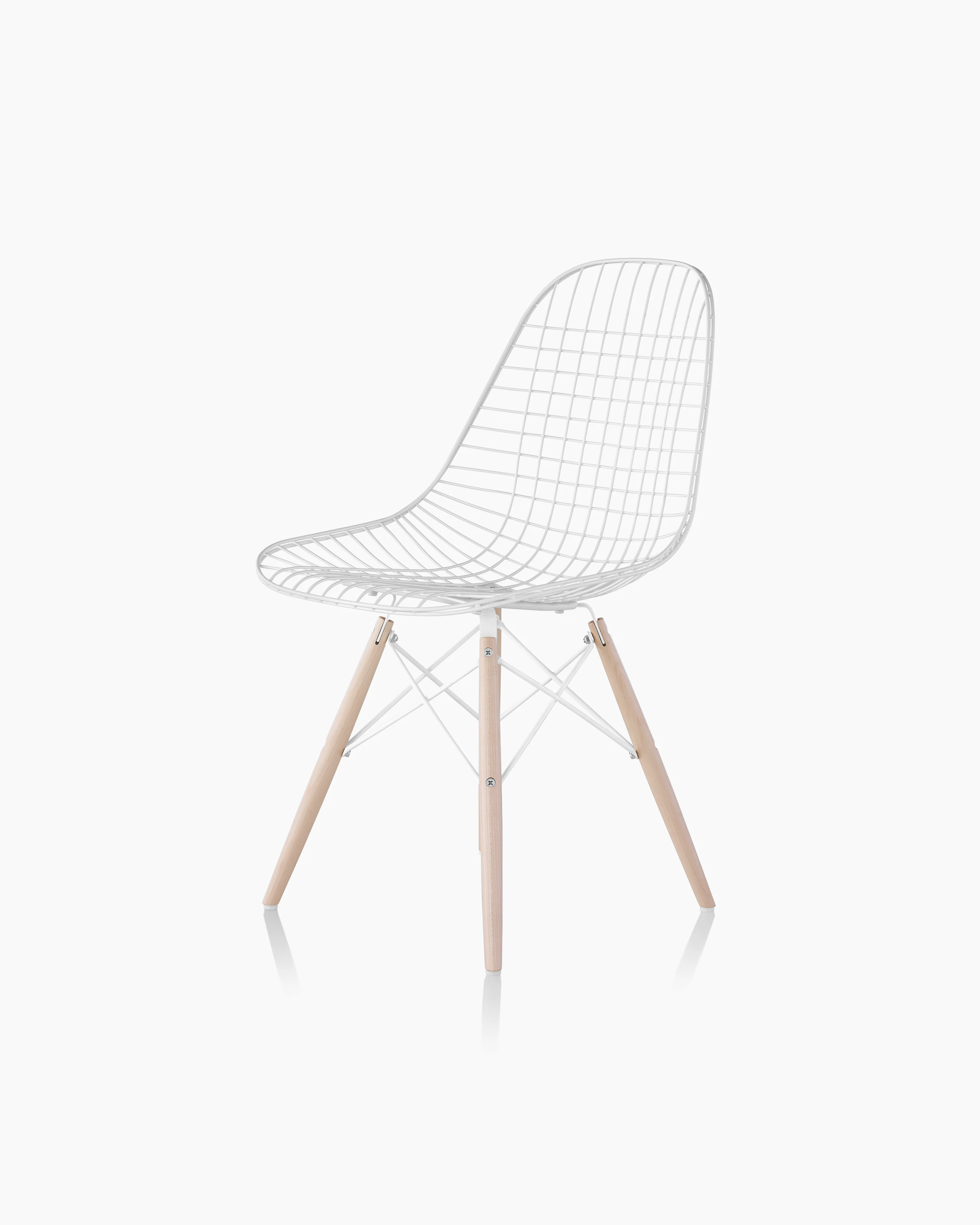 Eames Wire Chair, Dowel Base
