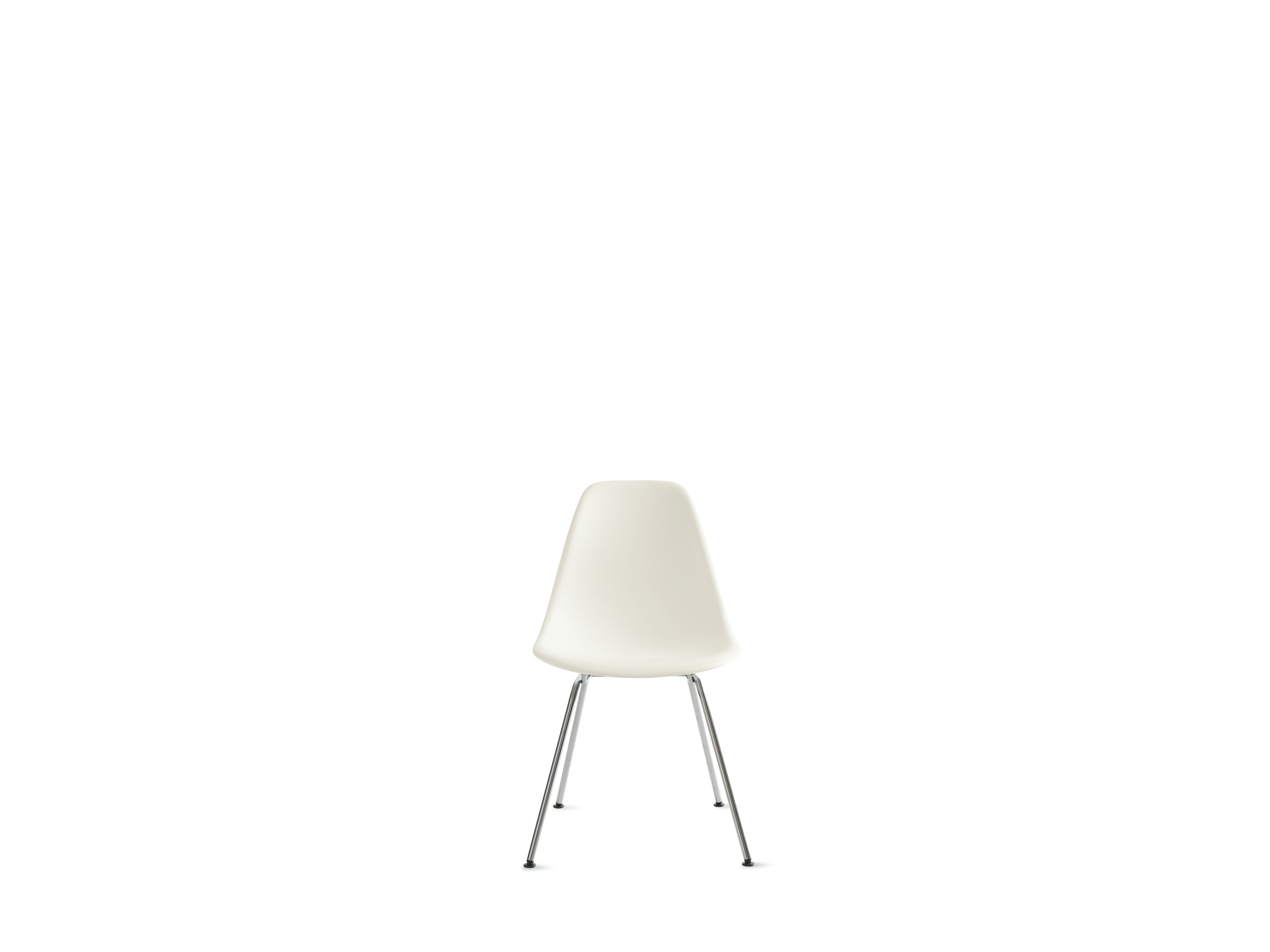 Eames Molded Plastic 4-Leg Side Chair (DSX)