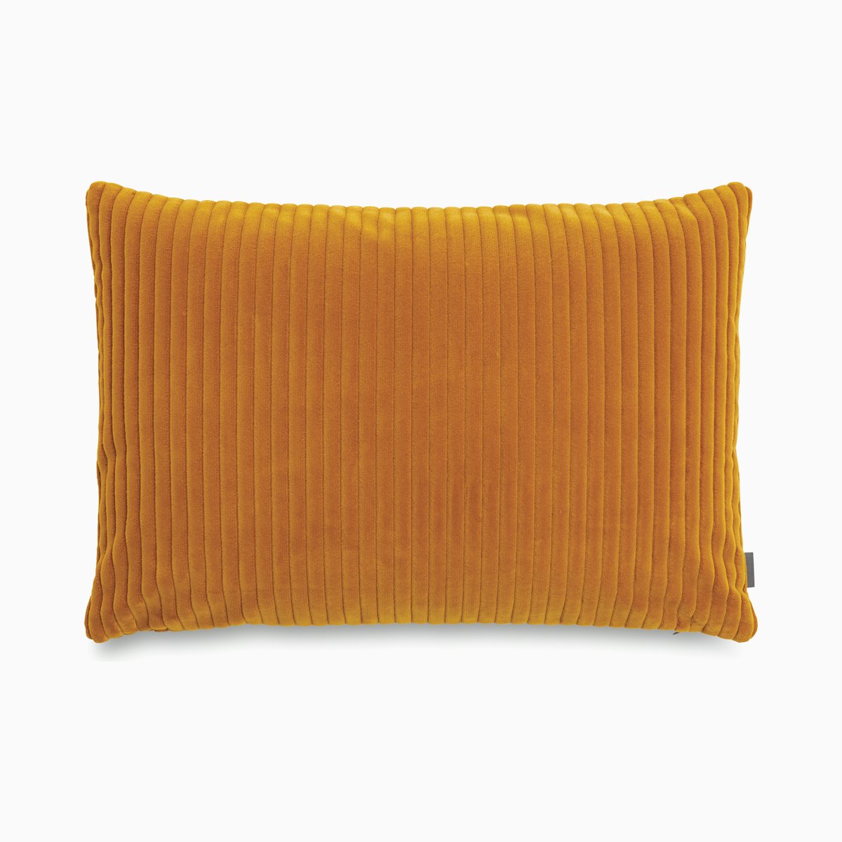 Wide Corduroy Rectangular Throw Pillow