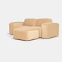 Muse Sofa - 2 Seater with Muse Ottoman