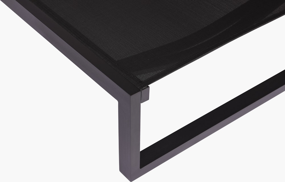 Eos Chaise Lounge in Black