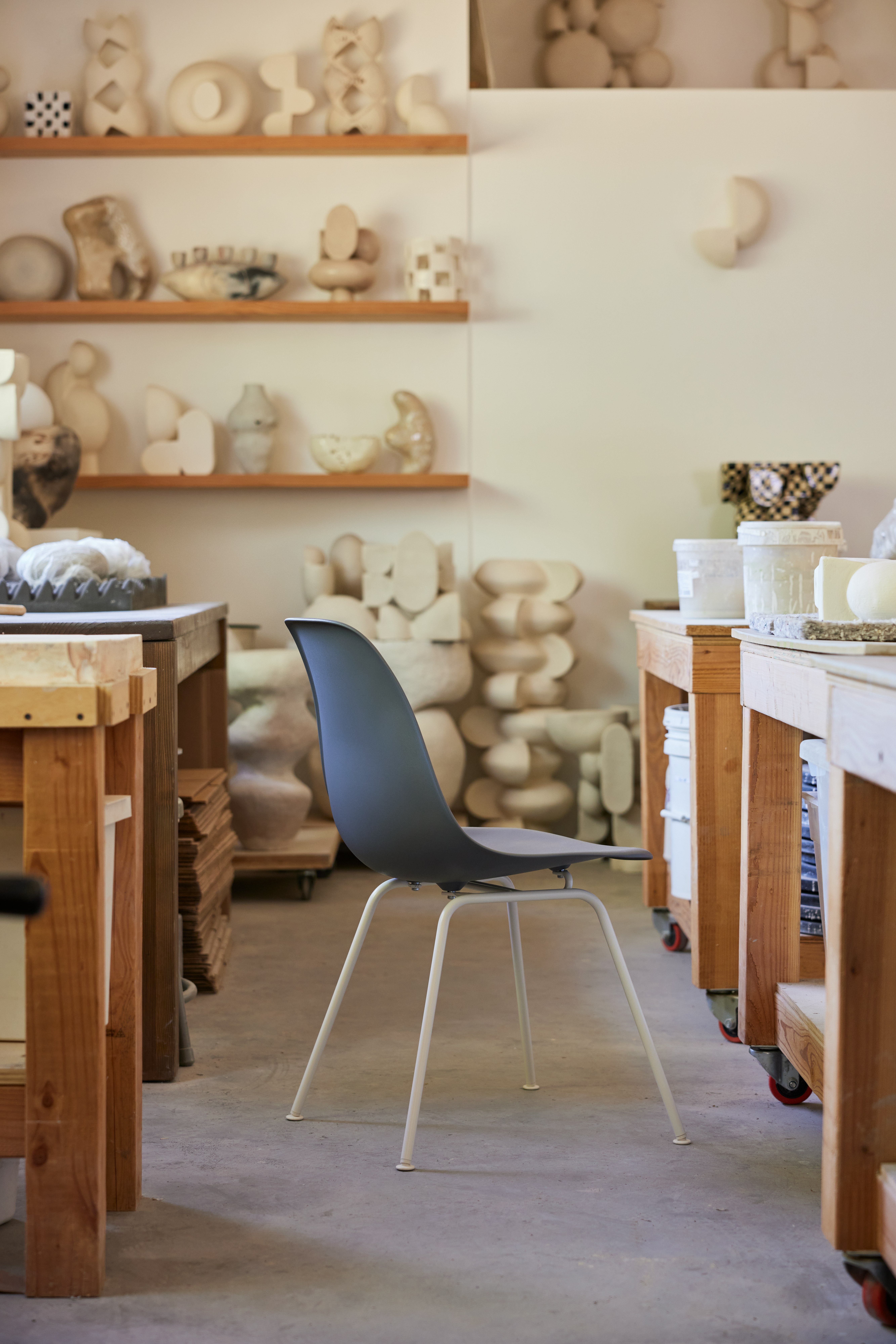 Eames Molded Plastic Side Chair
