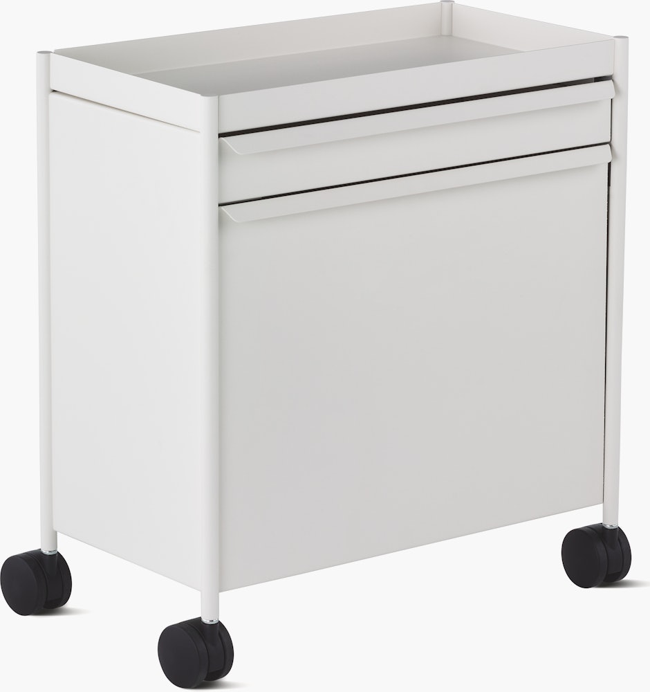OE1 Trolley Single with Top Drawer with Tip Out with File