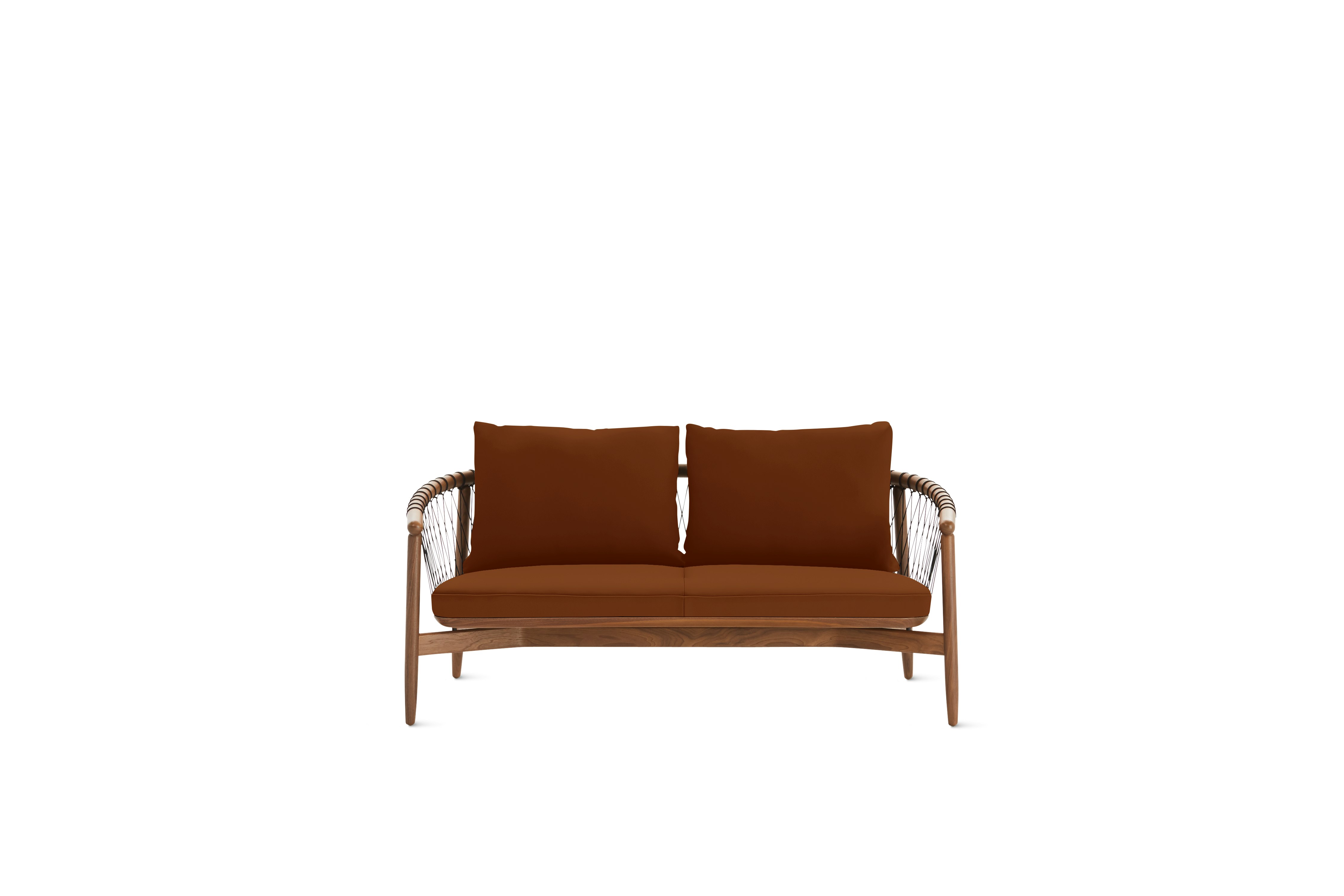 Crosshatch Settee