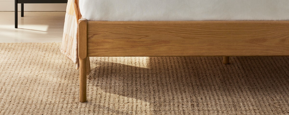 Lattice Handloom Wool Rug