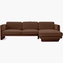 Pastille Sectional Chaise Pastille Sectional Chaise, 105"