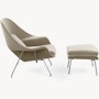 Womb Chair and Ottoman