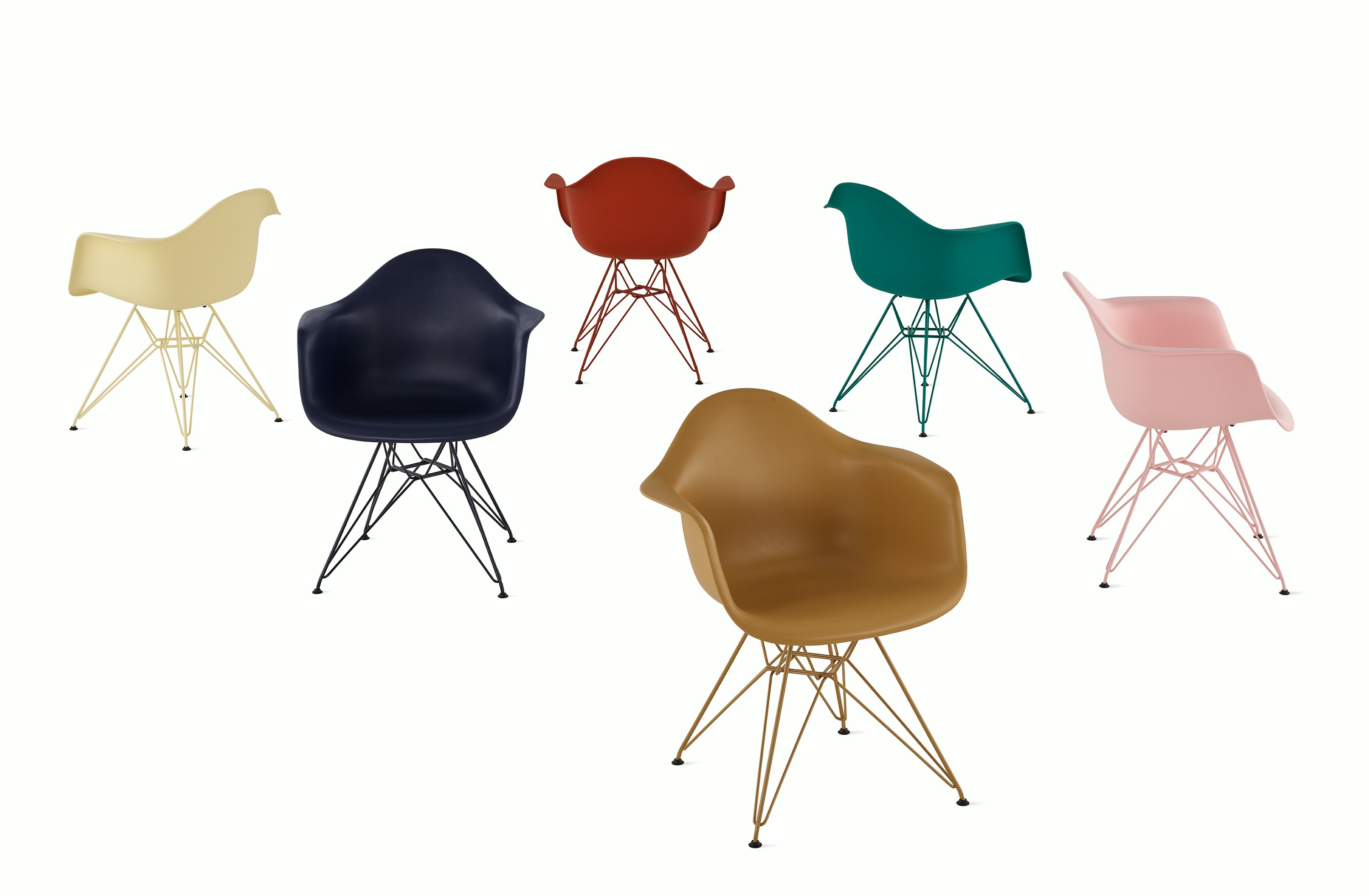 Eames Molded Plastic Armchair, Herman Miller x HAY