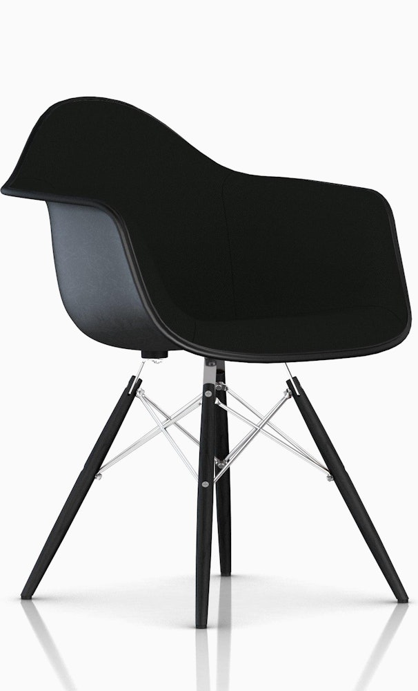 Eames Upholstered Shell Armchair