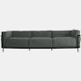 LC3 Grand Modele Three-Seater Sofa