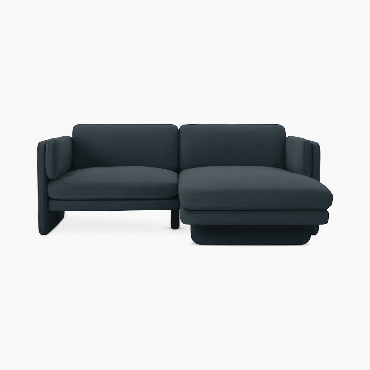 Pastille Sectional Chaise Pastille Sectional Chaise, 80"