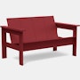 Hennepin Two Seater Sofa - Chili