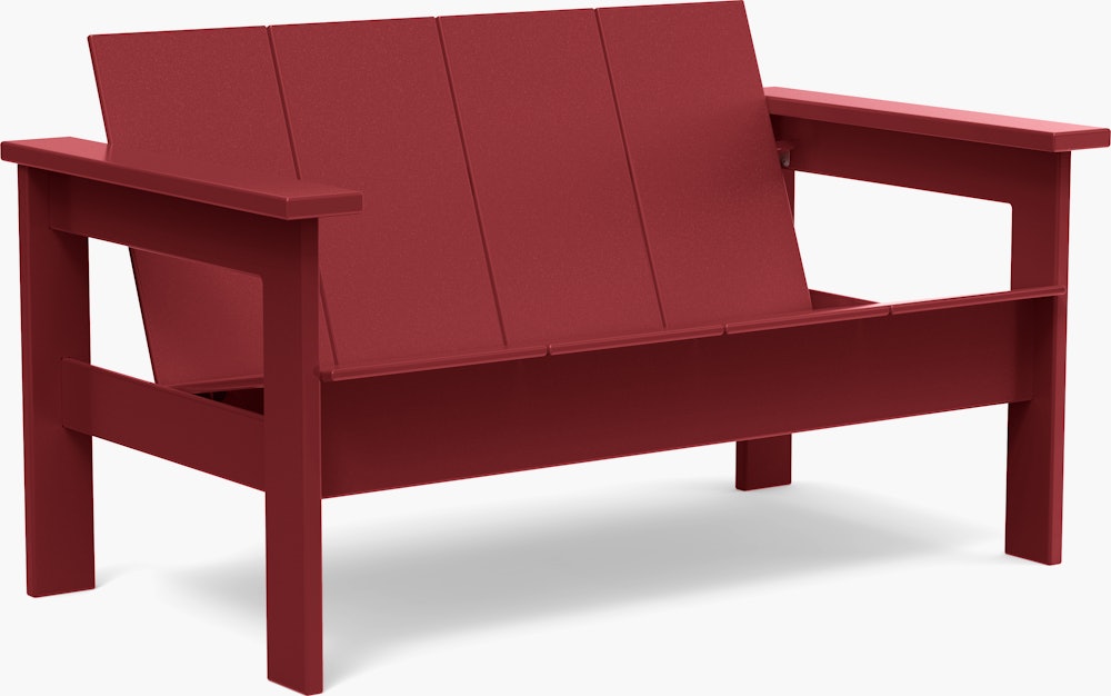 Hennepin Two Seater Sofa - Chili