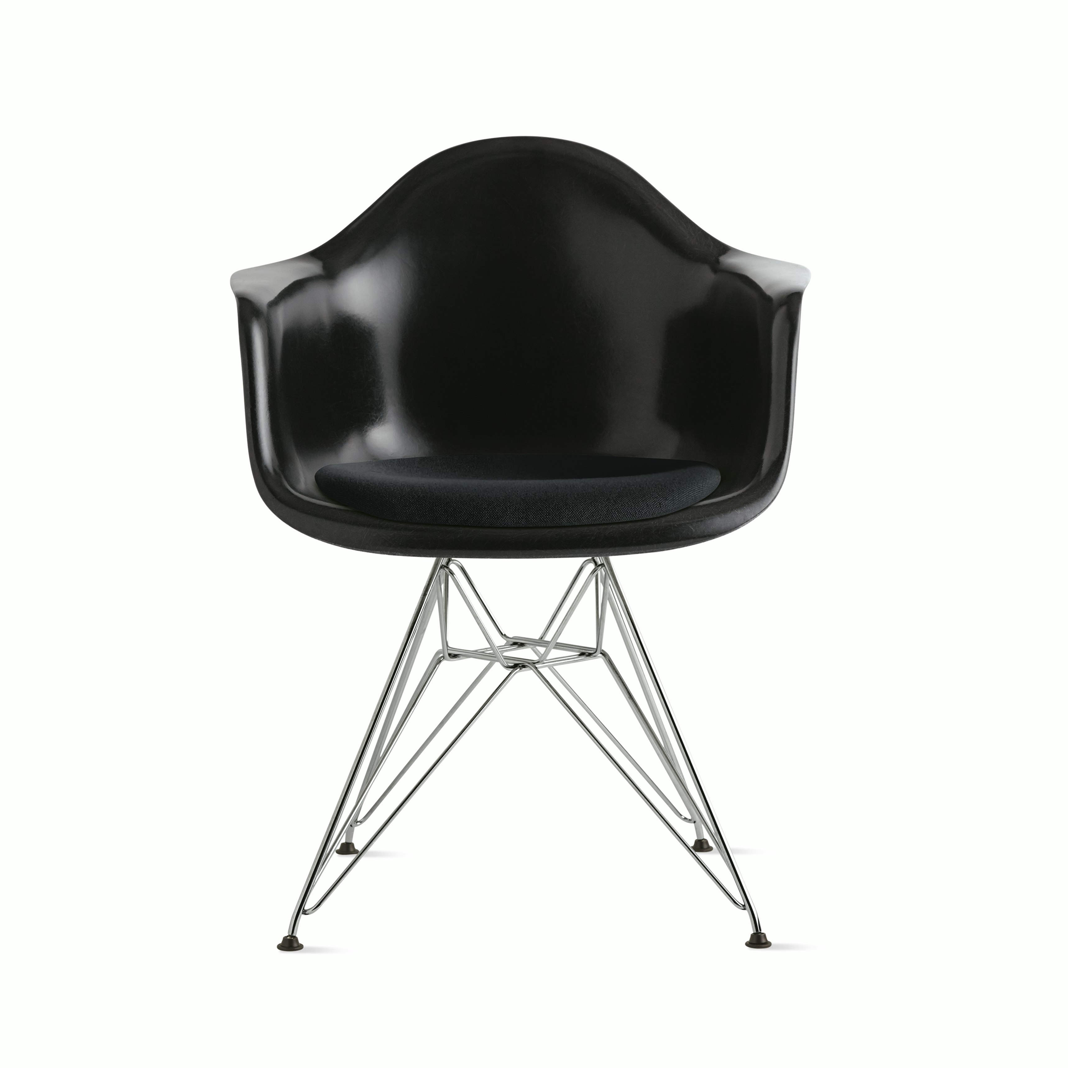 herman miller fiberglass armchair