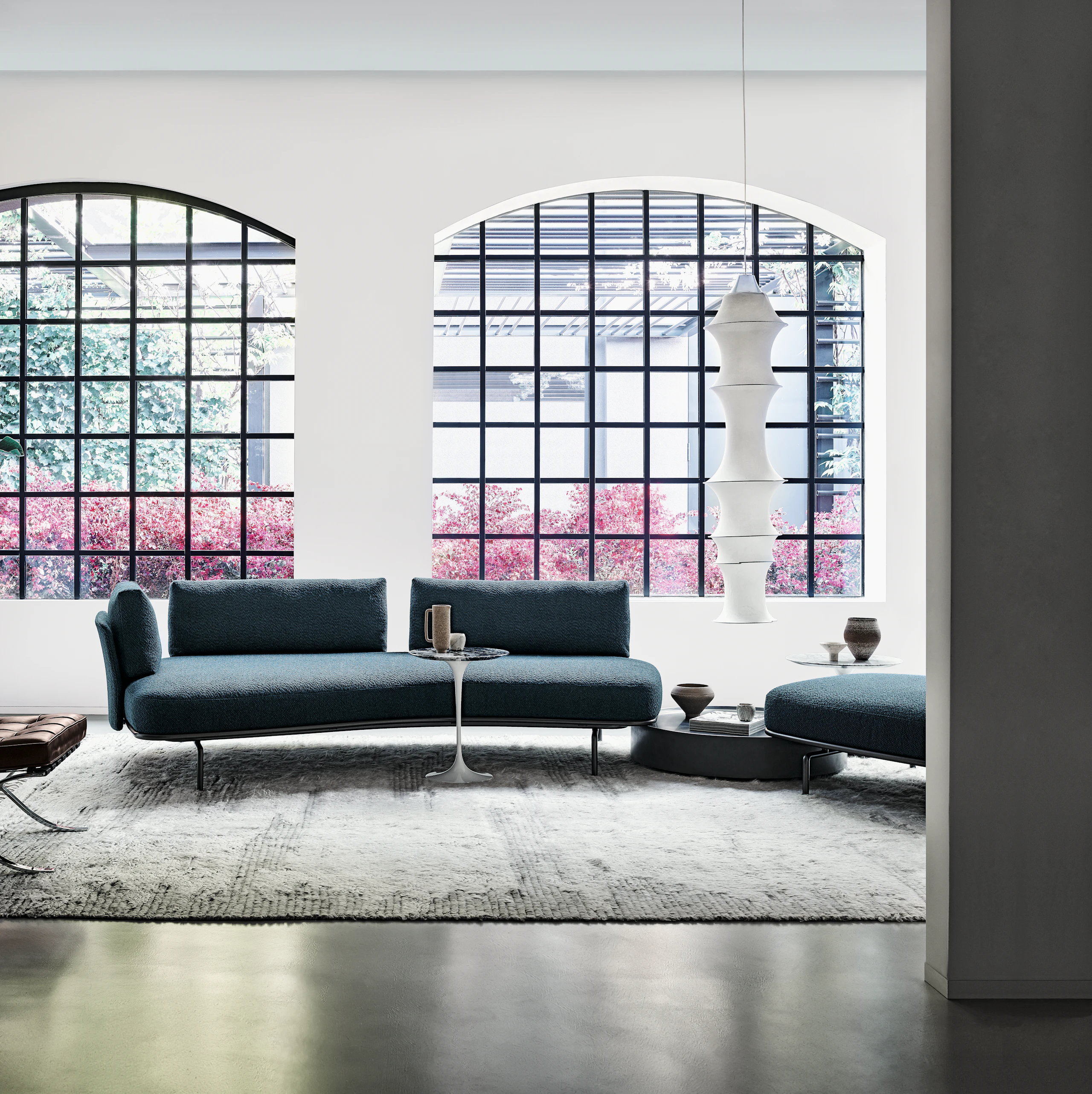 Panoramic Sofa in blue