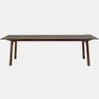 Earnest table extendable 260x100 dark oiled oak muuto 5000x5000 hi res