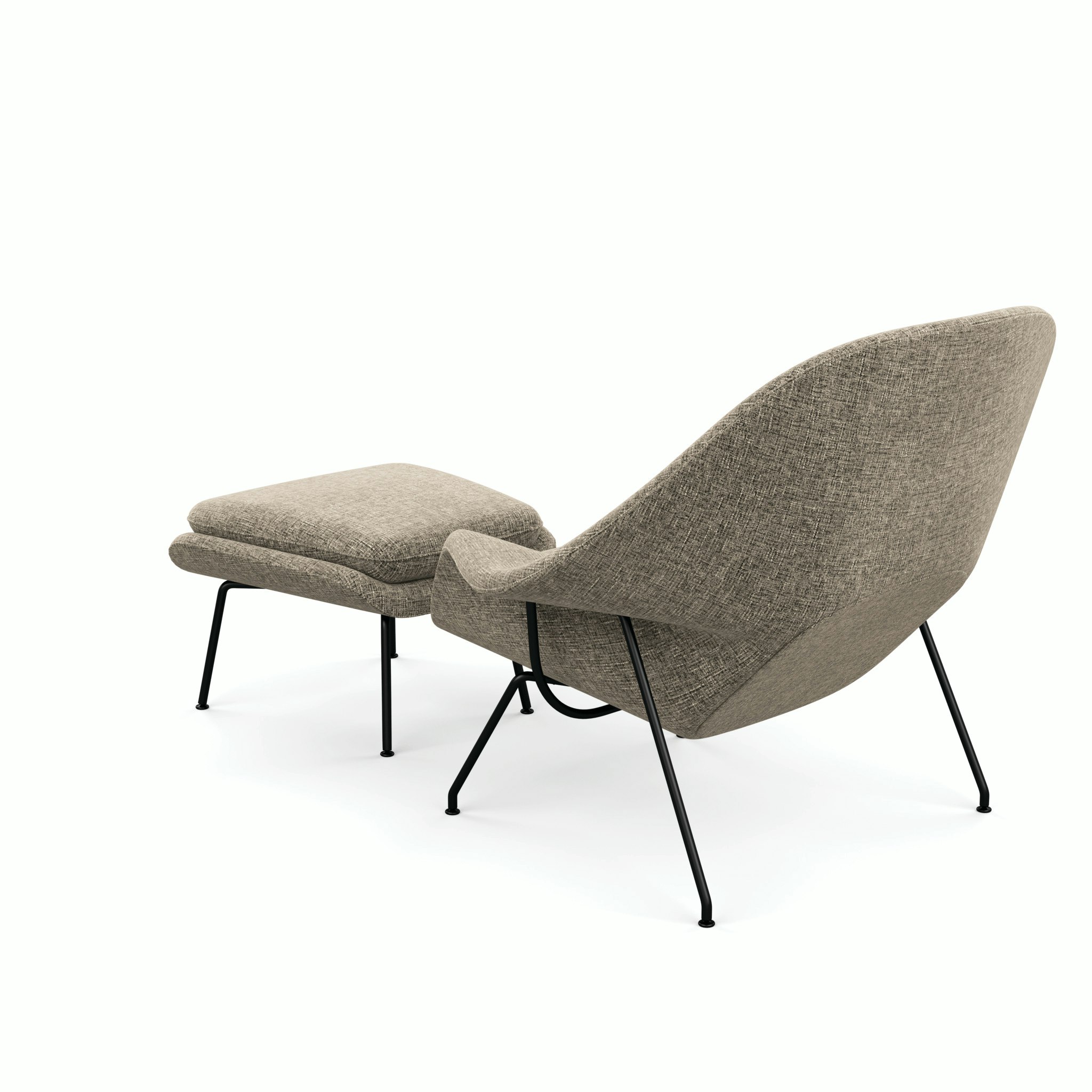 Womb Chair and Ottoman