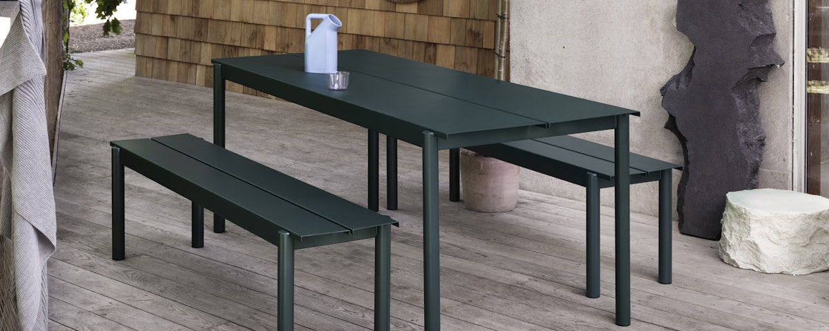 Linear Steel Table