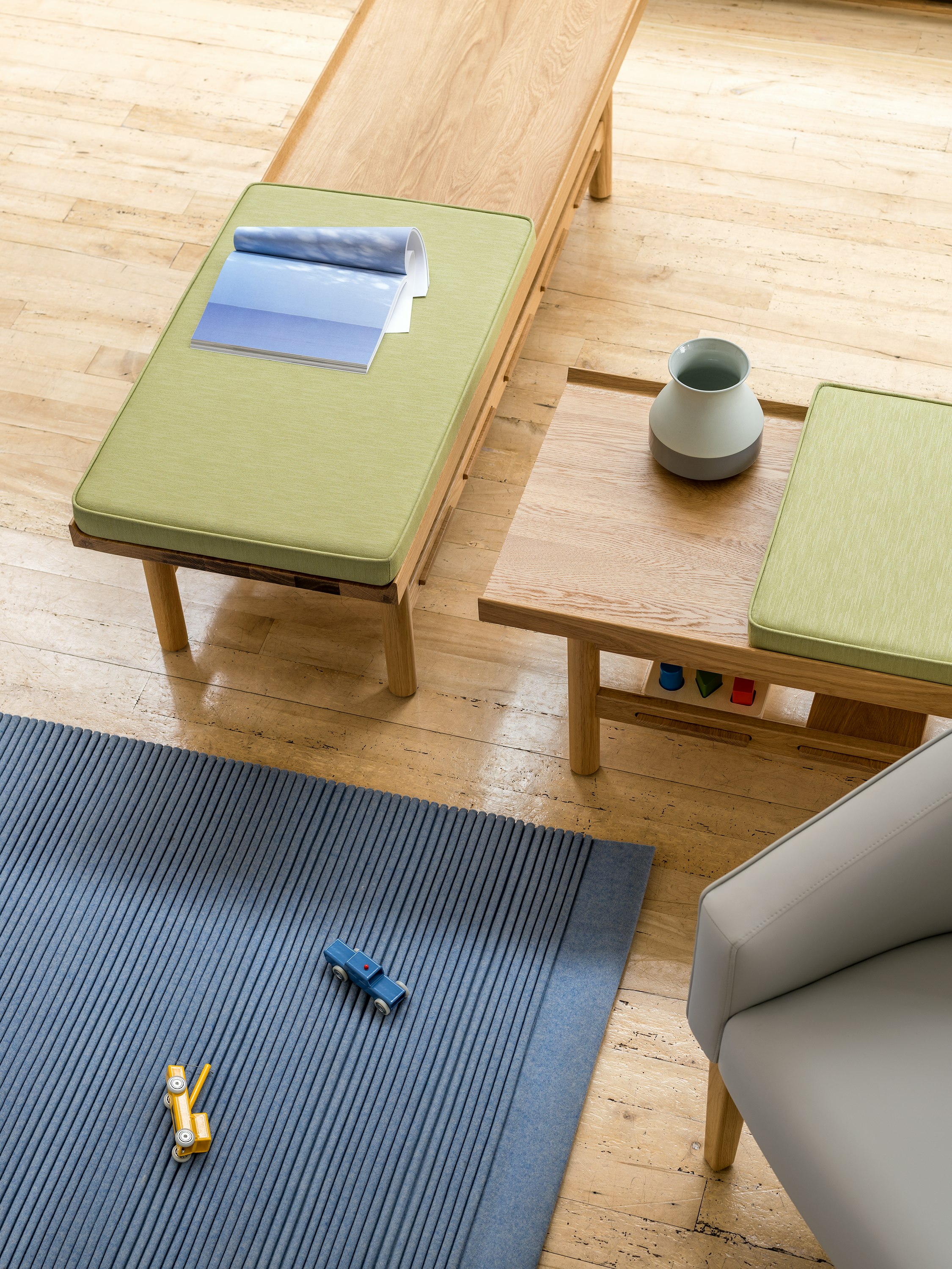 Nemschoff Tamarack Table and Bench