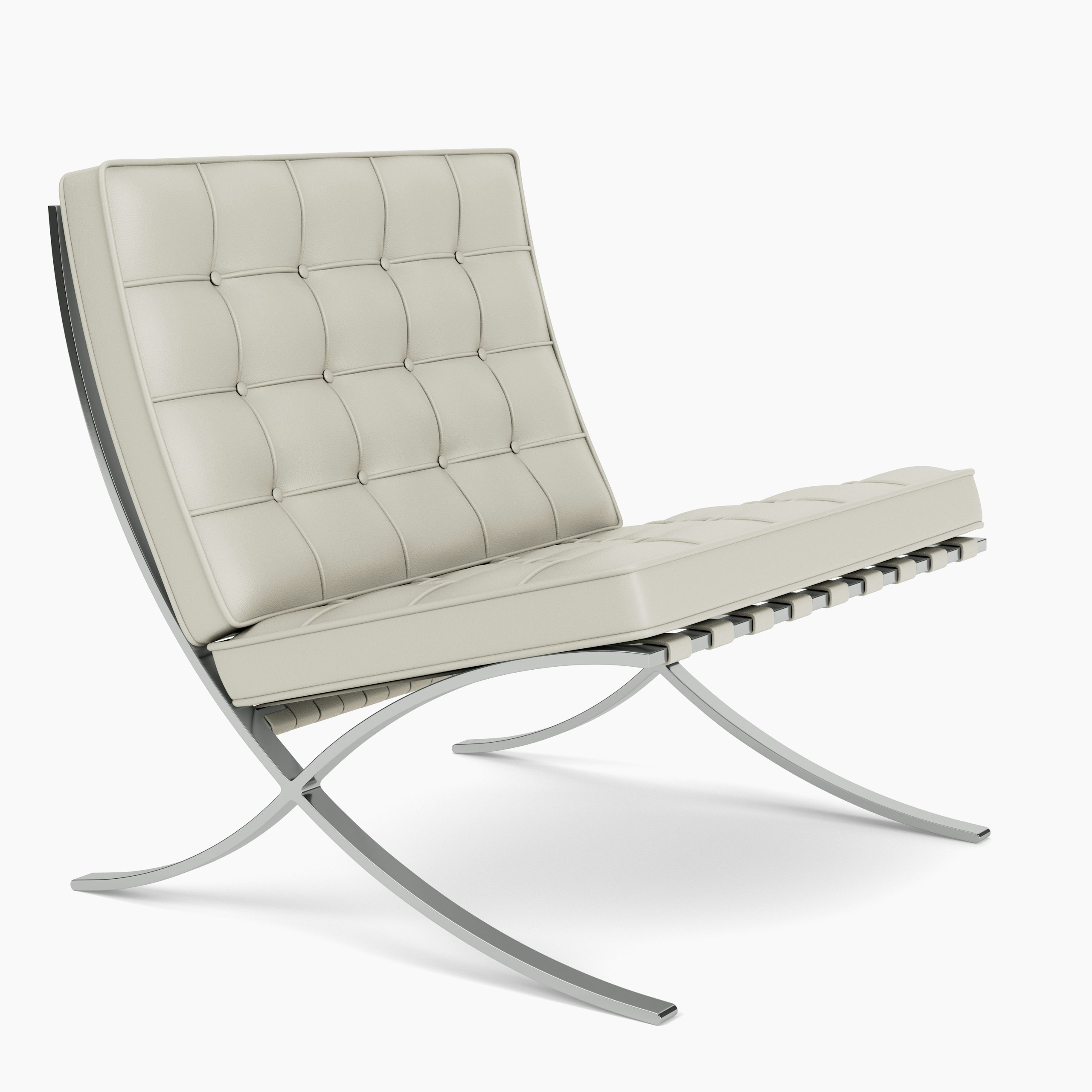 Barcelona Chair - Acqua Leather, Puget Sound