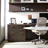 Reff Profiles with Dove Grey Finish  reff profiles generation by knoll florence knoll table desk dove grey fininsh