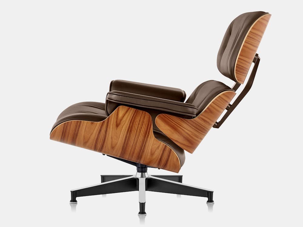 Eames Lounge Chair and Ottoman Tall 