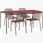 Palissade Dining Set Palissade Dining Set, 4 Side Chairs
